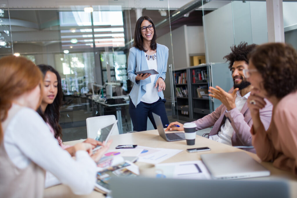 Finance professionals in USA working in fintech startups using digital finance tools