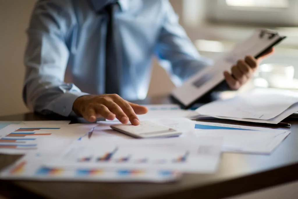 Finance professional preparing for job interview in Dubai