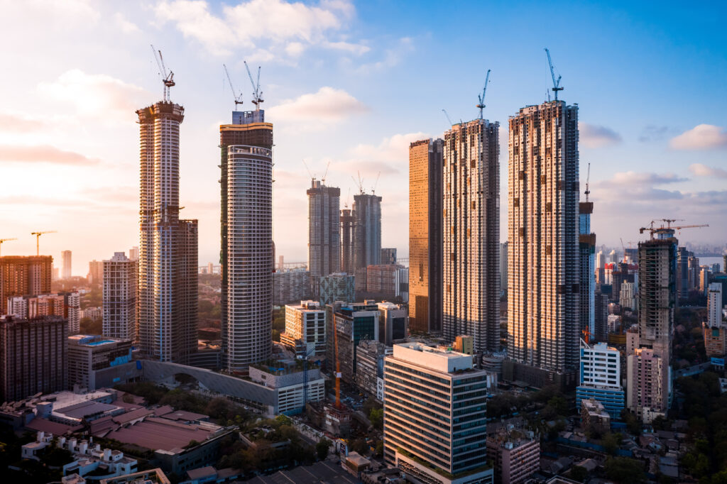 Finance professional analyzing Dubai real estate investment data